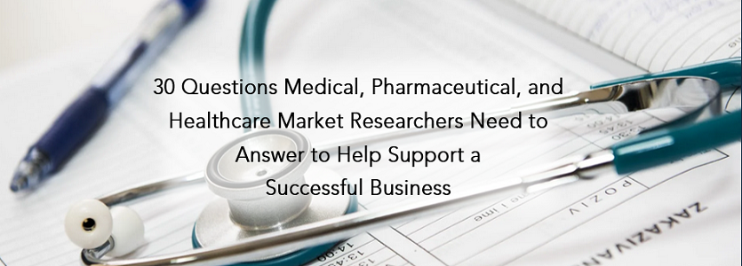 healthcare market research questions