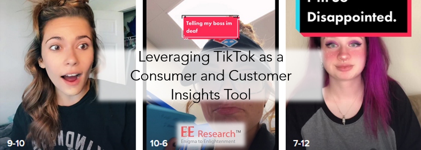 How to Leverage TikTok as a Consumer and Customer Insights Tool - E2E  Research Services Pvt. Ltd %